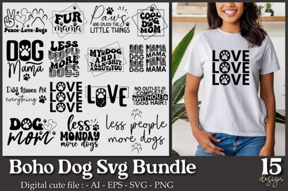 Boho Dog Svg Bundle – A Designer’s Hands-On Review