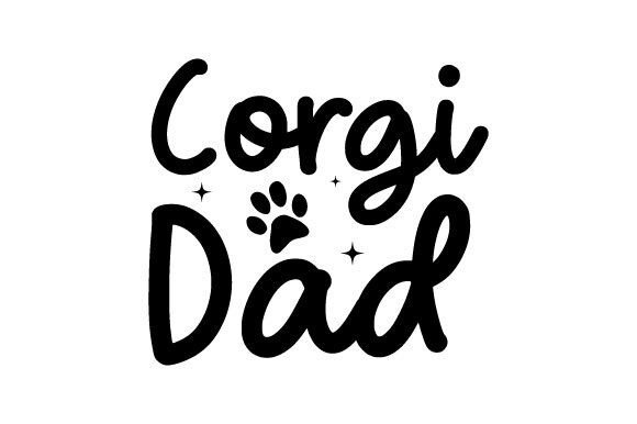 Corgi Dad Father’s Day Dog Svg