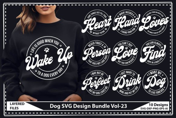 Dog SVG Design Bundle Vol-23: Practical Review for Embroiderers