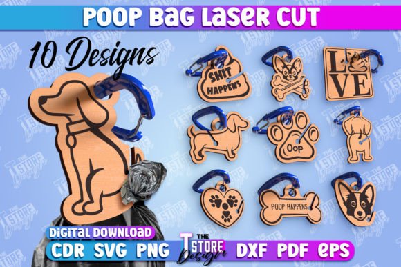 Reviewing the Poop Bag Holder Laser Cut Design Bundle for Real Embroidery Projects