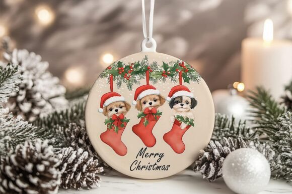 Siberian Husky Puppies Xmas Ornament: A Designer's Review